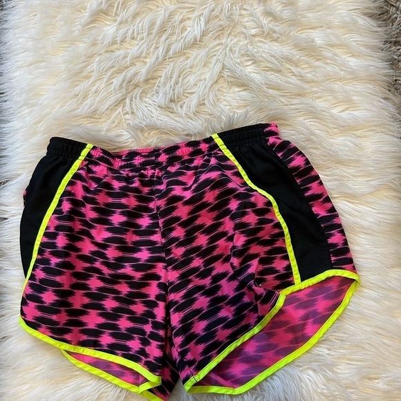 Pink and Black Athletic Shorts - Picture 1 of 1